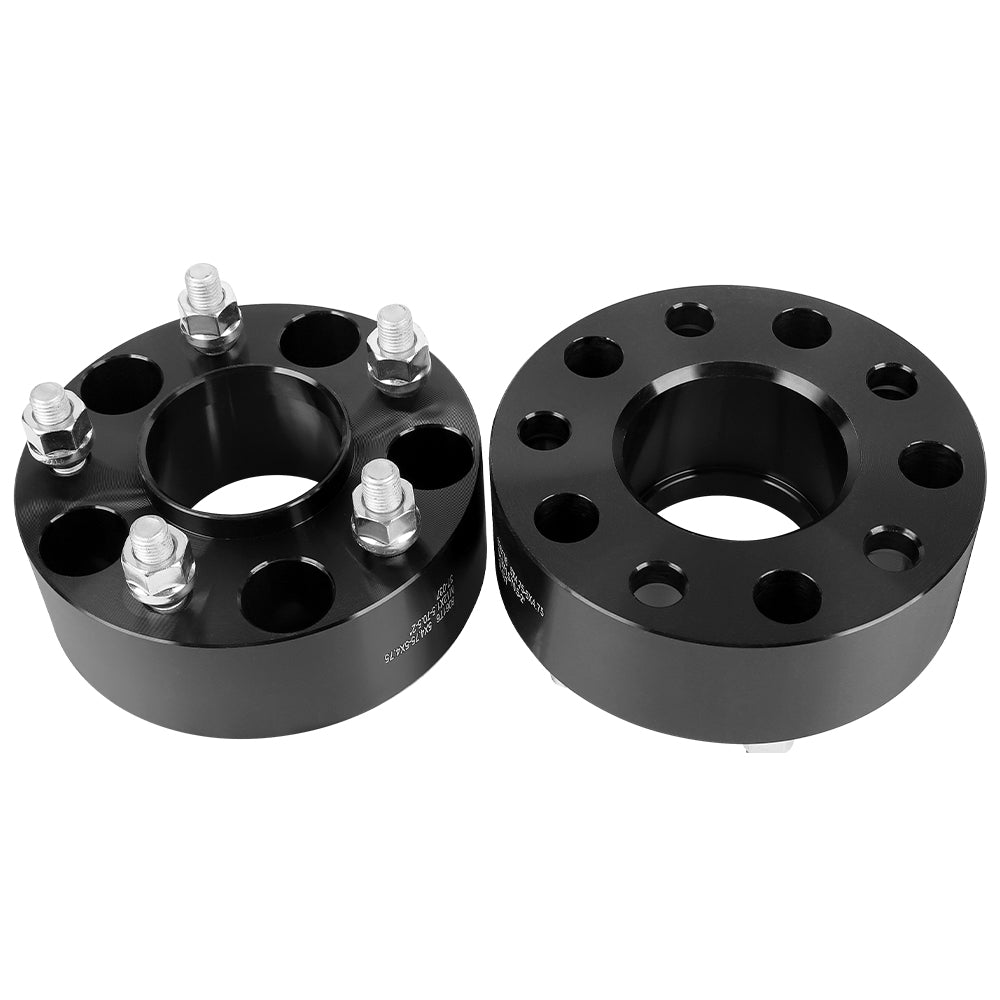 Richeer 5x4.75" Hub Centric Wheel SpacersFits Fits 1985-02 Chevy Camaro 1982-19 Corvette 1982-02 Pontiac Firebird-2" Thick Black
