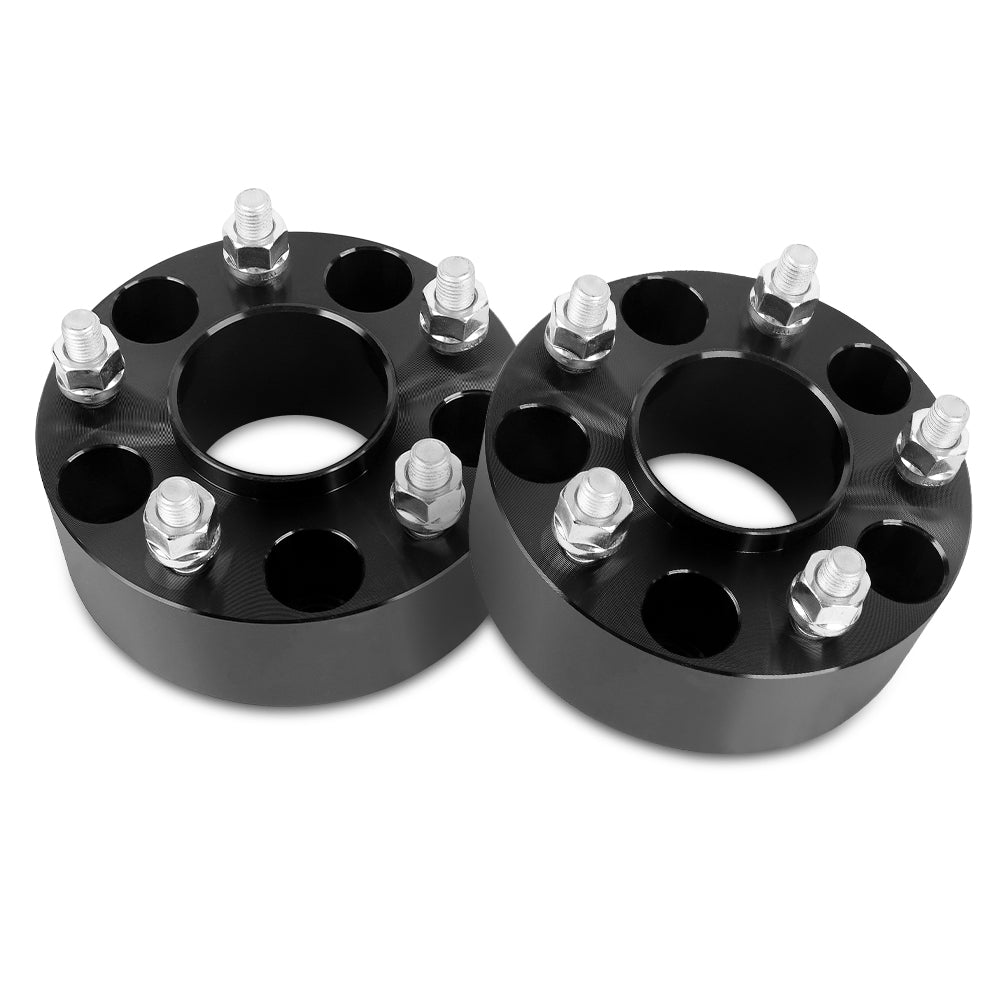 Richeer 5x4.75" Hub Centric Wheel SpacersFits Fits 1985-02 Chevy Camaro 1982-19 Corvette 1982-02 Pontiac Firebird-2" Thick Black