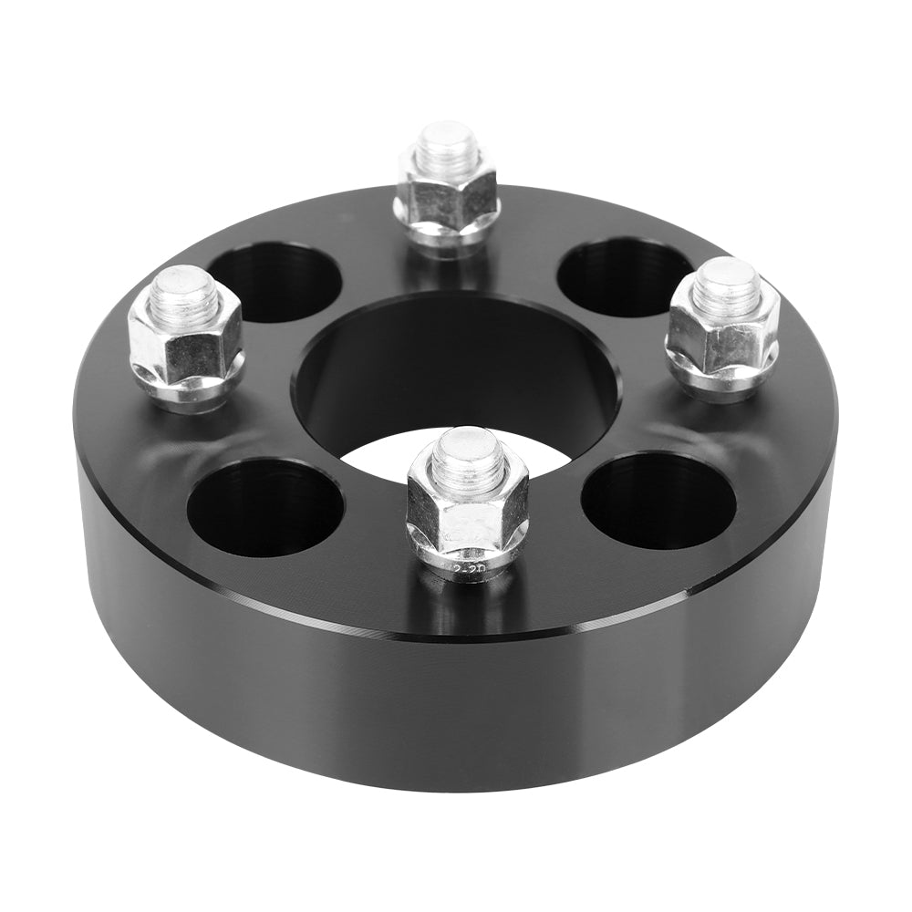 Richeer 4x4" Wheel Spacers for ATV and Golf Carts - 1.5" Thick Black