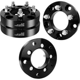 Richeer 1.25 inch 5x5.5 to 5x4.5 Wheel Adapter 87.1mm Hub Bore with 1/2-20 Thread Pitch