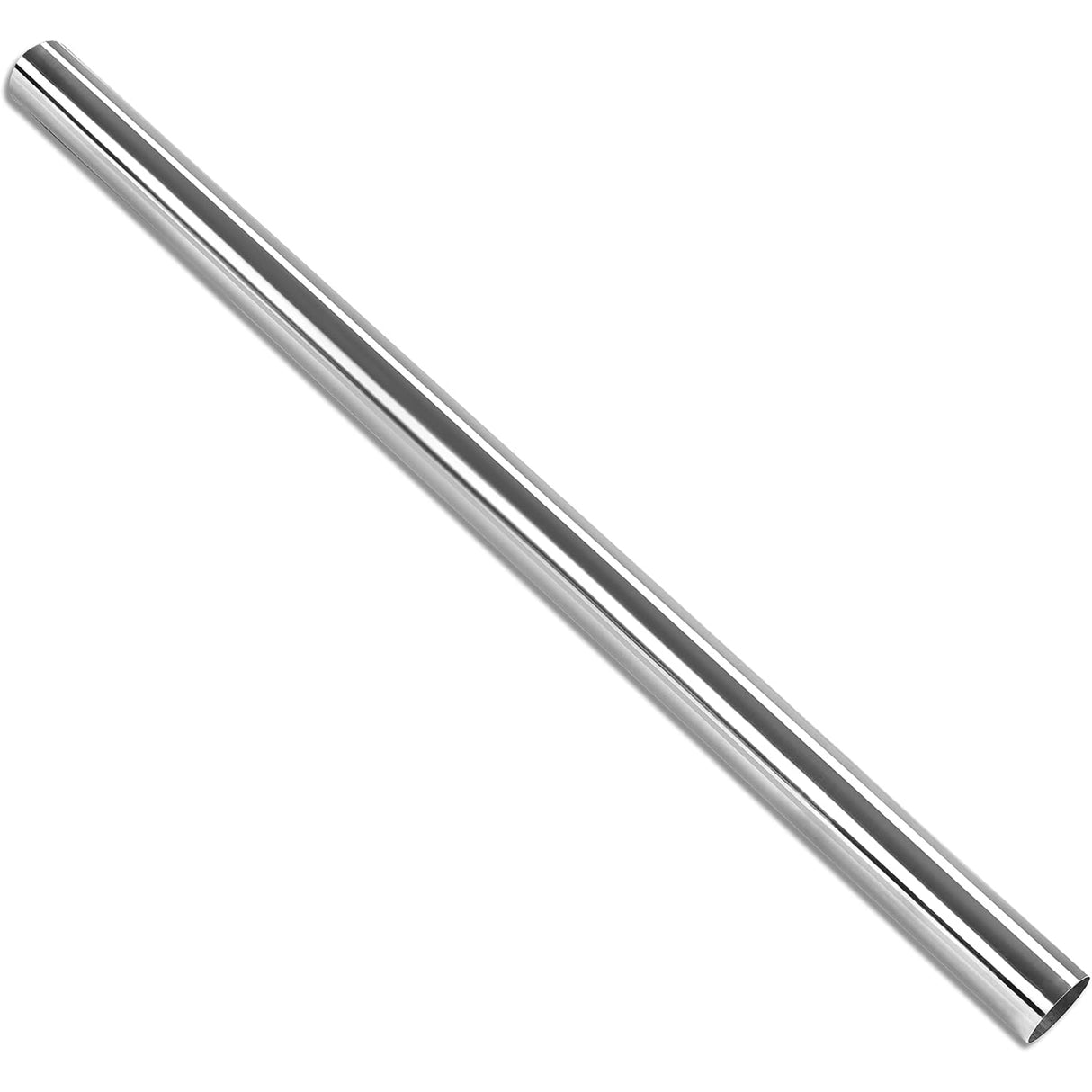 Richeer 2.5 Inch O.D. T304 Stainless Steel Straight Exhaust Pipe,47.3" Long