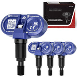 Richeer 4 PCS Upgraded Bluetooth TPMS Sensor for 2020-2025 Model 3,Y,S,X , 2020-2025 Model 3, Model Y, Model S, Model X Replacement OE# 1490701-00-B, 1490701-01-B