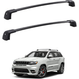Richeer 300LBS Roof Rack Cross Bars Compatible with Jeep Grand Cherokee Altitude/SRT/Trackhawk 2011-2022, Aluminum Car Cargo Crossbars Rooftop Luggage Kayak Bicycles Canoe Carrier