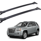 Richeer Aluminum Roof Rack For 2010-2017 Equinox&Terrain,165 Lbs Crossbars Cargo Carrier Rooftop Luggage Kayak Bicycles Canoe Snowboard