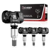 Richeer 4 PCS Variable Angle TPMS Sensor for Ford Edge Mustang Expedition