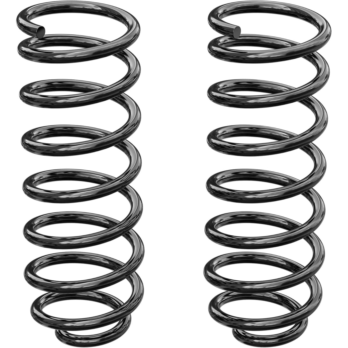 Richeer Heavy Duty Rear Coil Springs Compatible with 2009-2018 Ram 1500 2WD 4WD