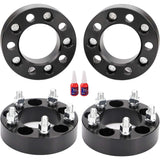 Richeer 5x4.5 to 5x5 Wheel Adapters – 1.25" Hubcentric Spacers for Jeep, Ford, Mustang, Explorer with 1/2-20 Studs & 71.5mm Bore