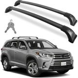 Richeer 220LBS Lockable Roof Rack Cross Bars for 2014-2019 Highlander