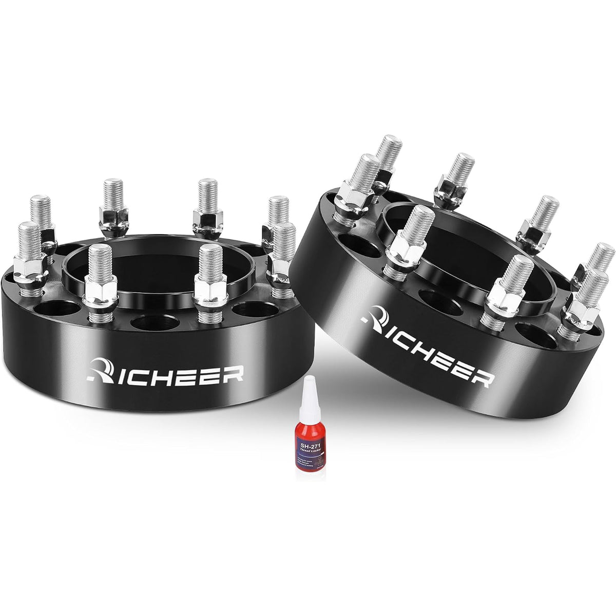 Richeer 8x170 Hubcentric Wheel Spacers for 2005-2025 F250 F350 Super Duty