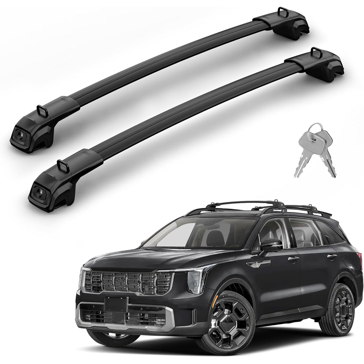 Richeer 330LBS Roof Rack Cross Bars for 2021-2026 Sorento X-Line & X-Pro