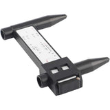 Richeer Wheel PCD Gauge, Rim Bolt Pattern Measuring Tool, Lug Bolt Pattern Gauge for 4 5 6 8 Holes Sliding Caliper