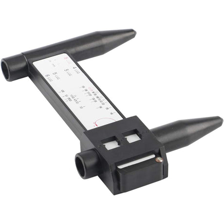 Richeer Wheel PCD Gauge, Rim Bolt Pattern Measuring Tool, Lug Bolt Pattern Gauge for 4 5 6 8 Holes Sliding Caliper