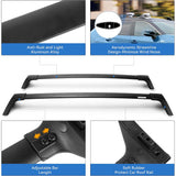 Richeer Aluminum Lockable Roof Rack For 2019-2025 RAV4, 220LBS Cross Bars Fit Luggage Luggage Kayaks Bicycles Snowboard