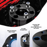Richeer 2.5" Front and 2" Rear Leveling Kits for 2009-2025 Ram 1500 4WD/AWD