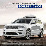 Richeer 300LBS Roof Rack Cross Bars Compatible with Jeep Grand Cherokee Altitude/SRT/Trackhawk 2011-2022, Aluminum Car Cargo Crossbars Rooftop Luggage Kayak Bicycles Canoe Carrier