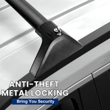 Richeer Heavy Duty 260LBS Roof Crossbars for 2019‑2025 RAV4 – Lightweight Aluminum, Metal Anti‑Theft System, Low‑Wind Noise Design, Fits Cargo Boxes, Bikes, Kayaks