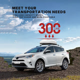 Richeer 300LBS Roof Rack Cross Bars for 2013-2018 RAV4 with Side Rails