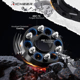Richeer 2 inch 6x5.5 Hub Centric Wheel Spacers for 2024+ Tacoma Tundra