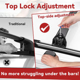 Richeer 360LBS Roof Rack Cross Bars for 2011-2021 Jeep Grand Cherokee