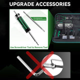 Richeer Portable Full Set Tire Repair Kit-50PCS For Car, Motorcycle, Tractor, ATV, SUV, Truck