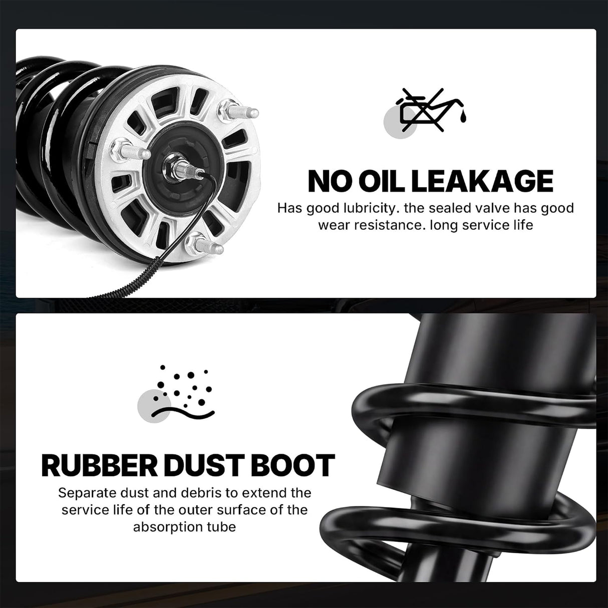 Richeer Front Strut Assembly Compatible With 2021-2024 Escalade Tahoe Yukon