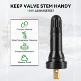 Richeer TR1520 50-Pack TPMS Valve Stems – Leak-Proof, Weather-Resistant, Universal Fit for Most Cars, SUVs & Light Trucks