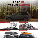 Richeer 220LBS Roof Rack Cross Bars for 2011-2021 Grand Cherokee