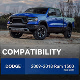 Richeer Heavy Duty Rear Coil Springs Compatible with 2009-2018 Ram 1500 2WD 4WD