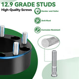 Richeer 2PCS 5*5.5-5*5.5 Wheel Spacers with 108mm Hub Bore & 1/2" Studs