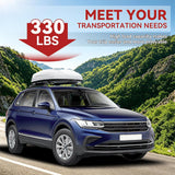 Richeer 330LBS Roof Rack Cross Bars for VW Tiguan 2018-2026 (Not for Limited) & Taos 2022-2026,Lockable Heavy Duty Aluminum Cross Bar Modified Tie-Down Loops for Cargo Racks Rooftop Luggage Carrier