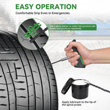 Richeer Portable Full Set Tire Repair Kit-50PCS For Car, Motorcycle, Tractor, ATV, SUV, Truck