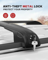 Richeer 220LBS Roof Rack Cross Bars, Side Rails, Aluminum Cross Bar (2014-2025 Forester)