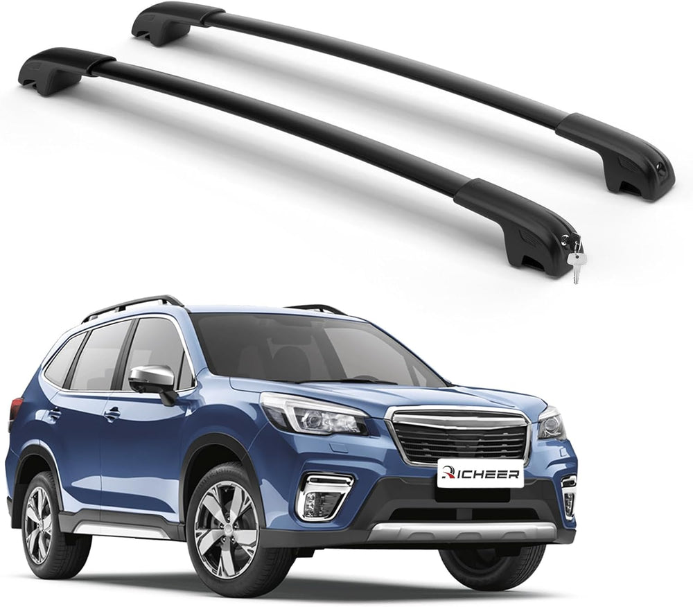 Richeer 220LBS Roof Rack Cross Bars for 2014-2025 Forester with Side R