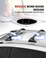 Richeer 260LBS Roof Rack Cross Bars (2020-2025 Highlander XLE XSE Limited Platinum Hybrid), Heavy Duty Aluminum Cross Bar