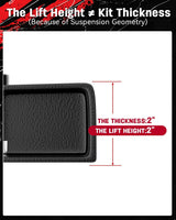 Richeer 2" Rear Leveling Kit for Ford(F250, F350)