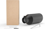 Richeer 4" Inlet to 7" Outlet Exhaust Tip, 15" Length Black Powder Coated Stainless Steel Universal for 4" O.D. Tailpipe