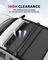 Richeer 220LBS Roof Rack Cross Bars (2014-2019 Highlander XLE/Limited & SE/LE/LE Plus/LE), Heavy Duty Aluminum Cross Bar）