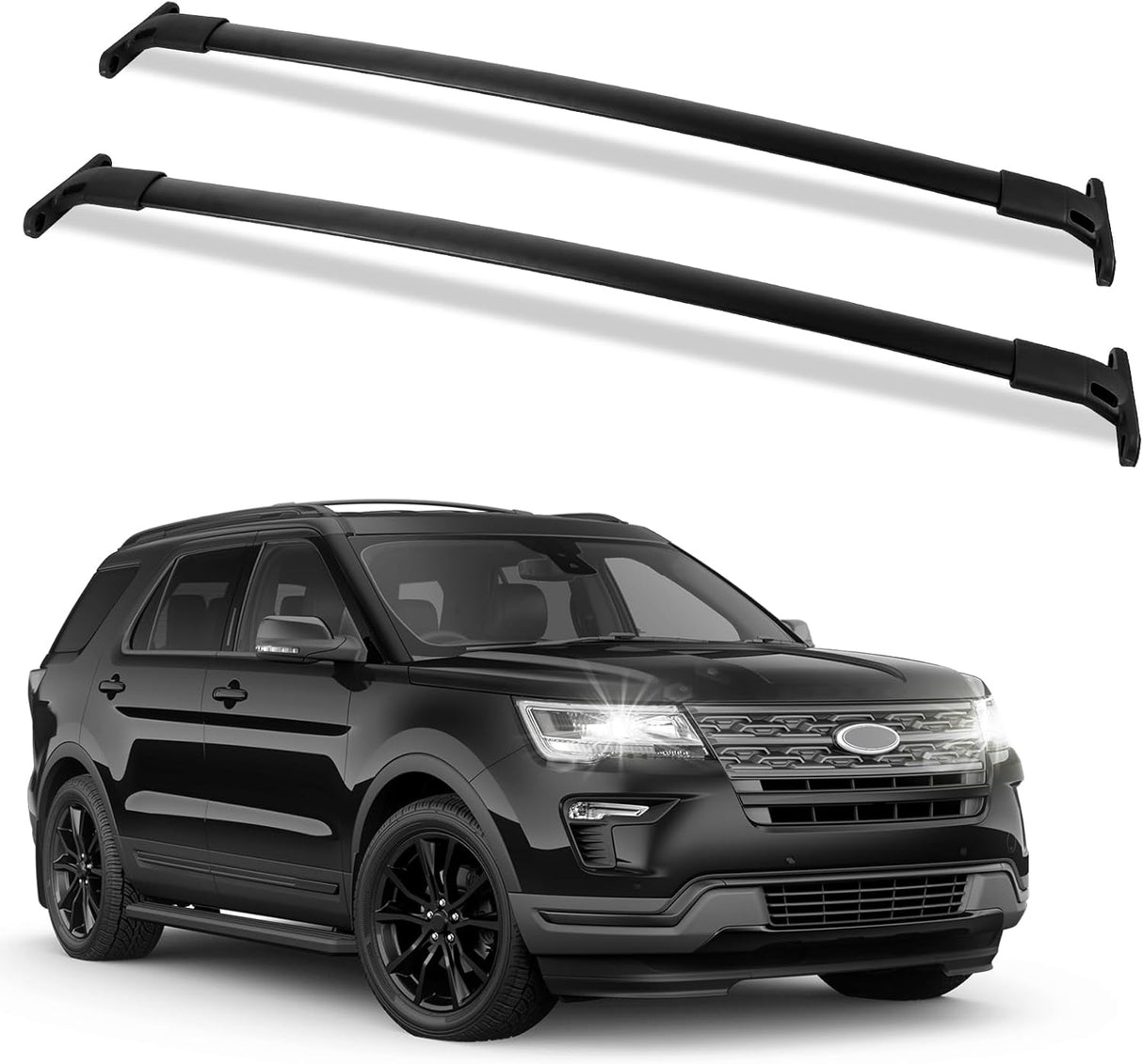 Richeer Roof Rack Cross Bars (2016-2019 Explorer with Side Rails)