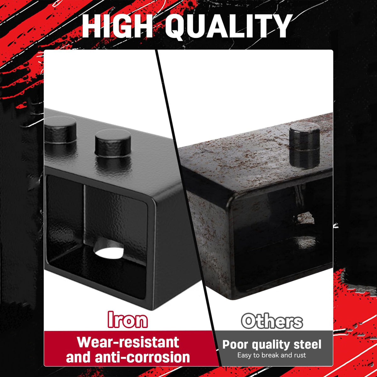 Richeer 3 Inch Rear Lift Block Compatible With 2021-2026 F150 2WD and 4WD