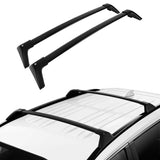 Richeer Heavy Duty 260LBS Roof Crossbars for 2019‑2025 RAV4 – Lightweight Aluminum, Metal Anti‑Theft System, Low‑Wind Noise Design, Fits Cargo Boxes, Bikes, Kayaks