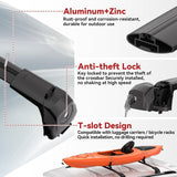 Richeer 360LBS Roof Rack Cross Bars for 2011-2021 Jeep Grand Cherokee