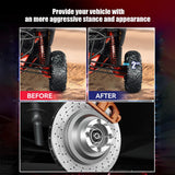 Richeer 2'' 4x137 Wheel Spacers with 12x1.5 Studs & 110mm Bore for 2017-2025 Can-Am Maverick X3, 2019-2025 Talon 1000R 1000X, 2016-2024 Pioneer 1000