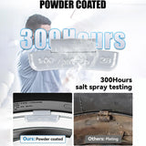 Richeer MC-Series Zinc Clip On Wheel Weights 80PCS Multi Size Assortment Kit | 4 small sizes 15pcs each,4 large sizes 5pcs each, durable iron, precise weight,tight clip,wear-resistant,reduce vibration