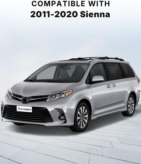 Richeer 165LBS Roof Rack Cross Bars Aluminum Cross Bar  (2011-2020 Sienna)