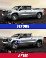 Richeer 3" Leveling Lift Kit & 2-4" Upper Control Arms For with Ball Joint (2007-2016 Silverado/Sierra)