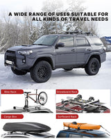 Richeer 220LBS Roof Rack Cross Bars (2010-2024 Toyota 4 Runner with Side Rails), Heavy Duty Aluminum Cross Bar