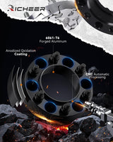 Richeer 1.5'' 6x5.5 4PCS 6x139.7mm Hub Centric Wheel Spacer(Toyota Lexus)