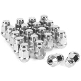 Richeer M14x1.5 Lug Nuts, 20PCS Bulge Acorn, Closed End for Trucks & SUVs - Chrome