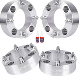 Richeer 4x137mm Wheel Spacers for Off-Road Vehicles (Kawasaki, Can-Am & More) 2" Thick  Silver