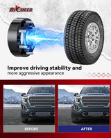 Richeer 6x5.5 Wheel Spacer & 2" Rear Leveling Lift (1999-2025 Silverado,Tahoe,Suburban,Express,Avalanche,Sierra,Yukon,Canyon,Savana,Escalade,GMC)